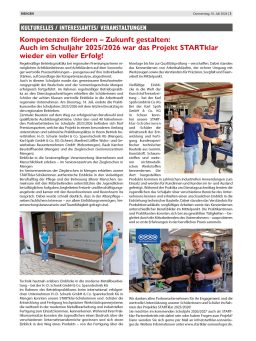Auszug aus den Stadtnachrichten Mengen - Ausgabe 29/2026 Auszug aus den Stadtnachrichten Mengen - Ausgabe 29/2026