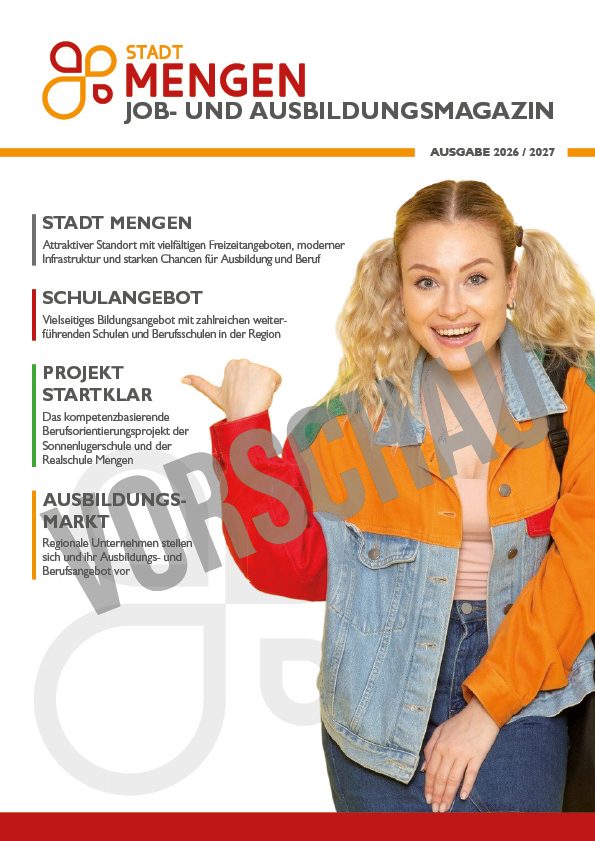 Cover-Vorschau des Jobmagazins 2026